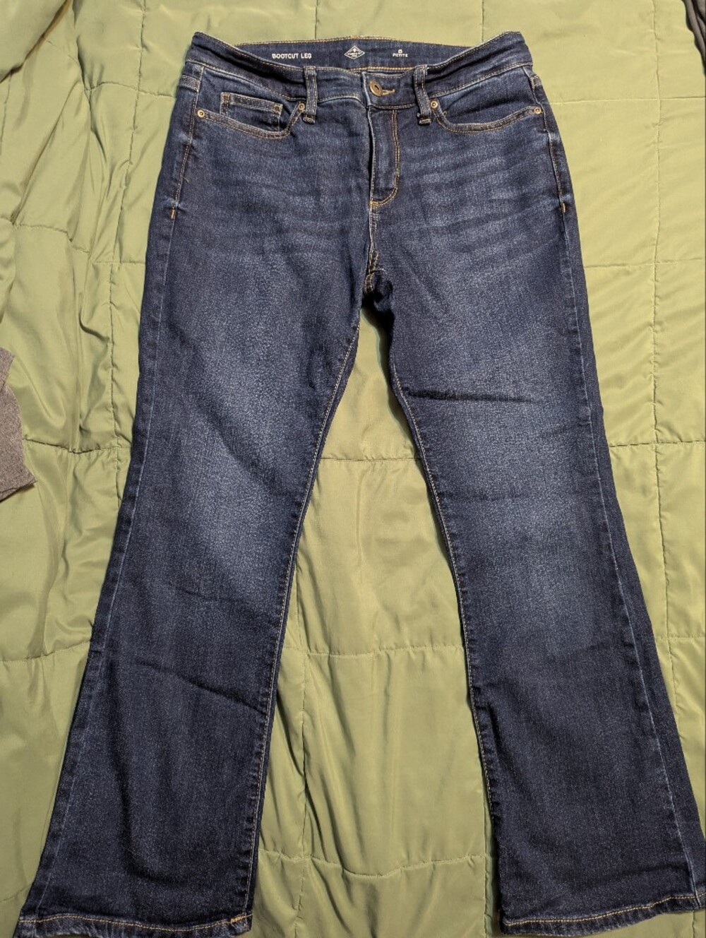 St. John's Bay Men's Slim Straight Jeans in Dark Blue